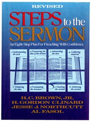 cover image of Steps to the Sermon